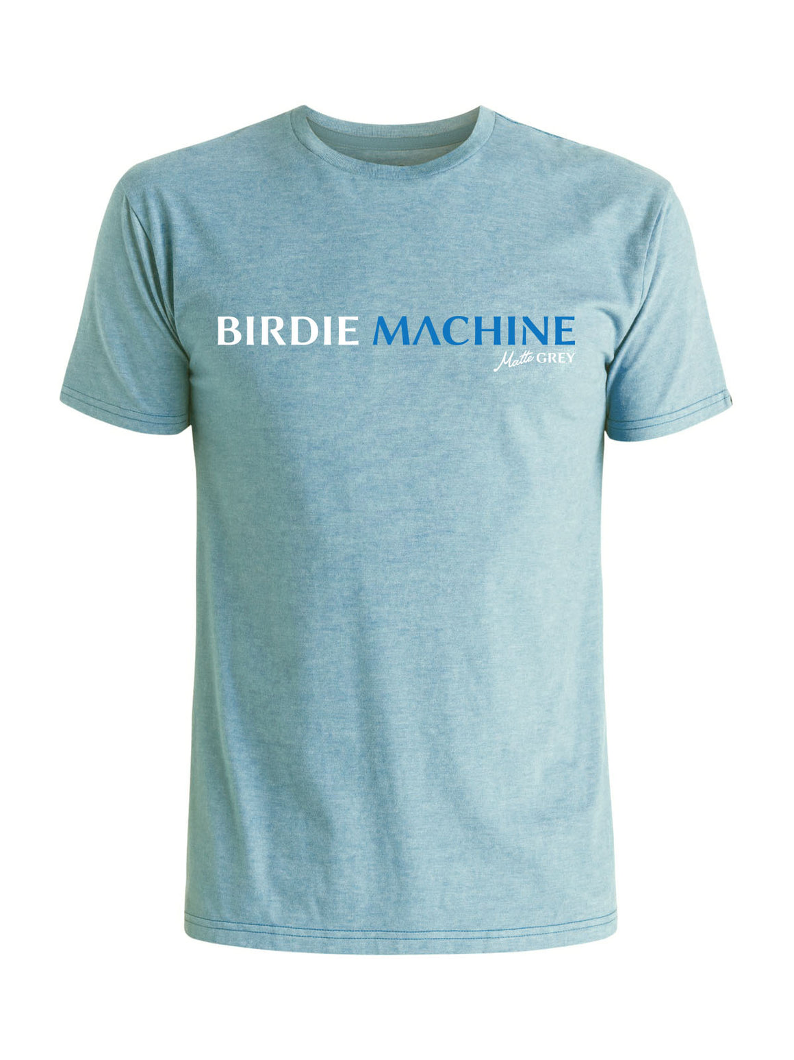 Birdie Machine Tee - Ice Blue (White/Brilliant Blue)