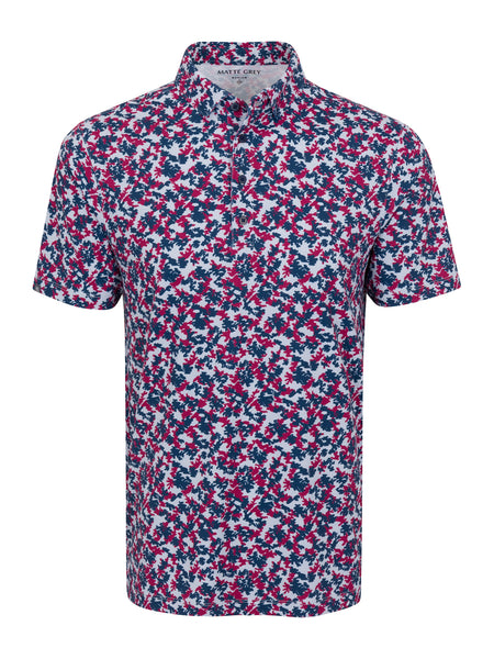 Patton - Salt Faux Heather (National/Roja)