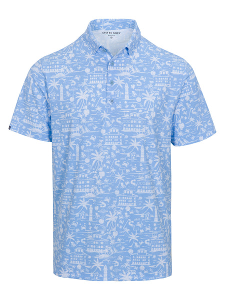 Coastline - Light Denim (White)