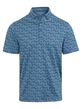 Captain Twin Palm - Teal Heather (Darker Teal)