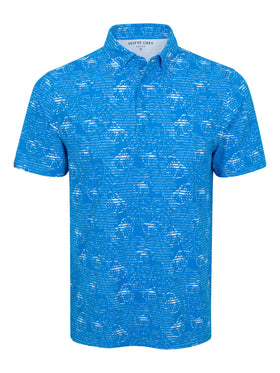 Shutter Island - Coastal Blue (White)