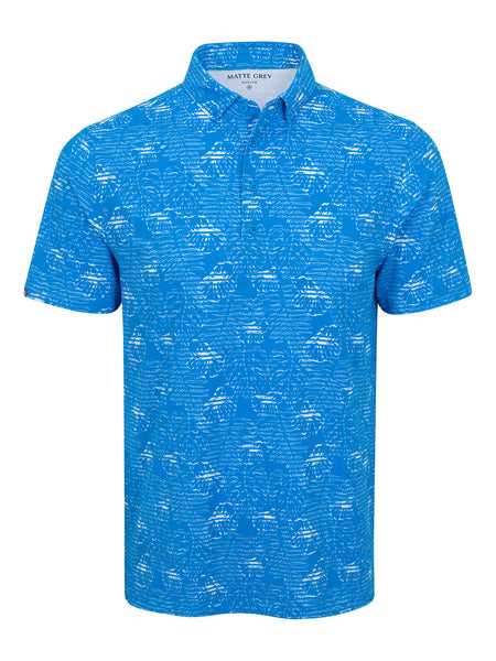 Shutter Island - Coastal Blue (White)