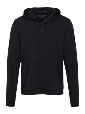 Day Trader Pullover Hoodie - Black
