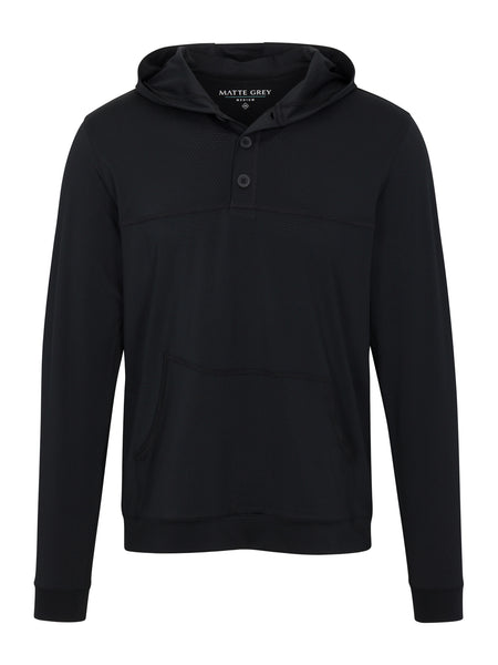 Day Trader Pullover Hoodie - Black