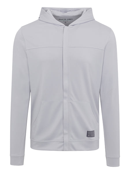 Badge Bandit Re-ACTV Full Zip Hoodie - Salt