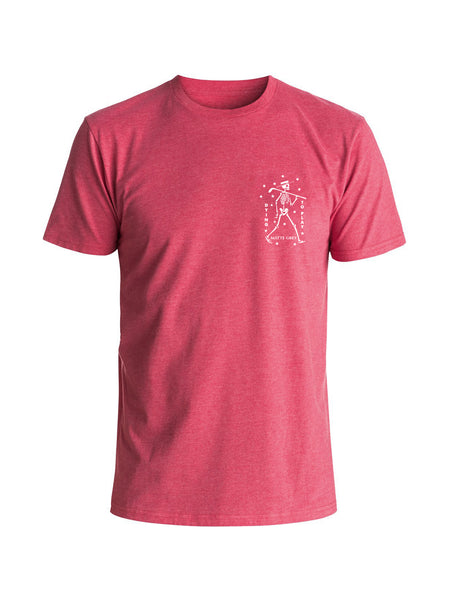 Dying To Play Tee -  Liberty Red Heather (White)