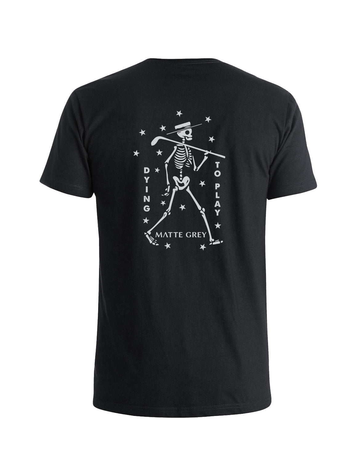 Dying To Play Tee - Black (Salt)