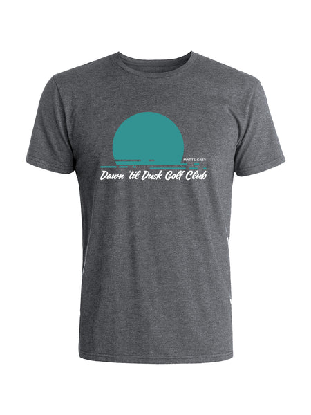 Dawn 'Til Dusk Tee -  Asphalt Heather (Pali/White)