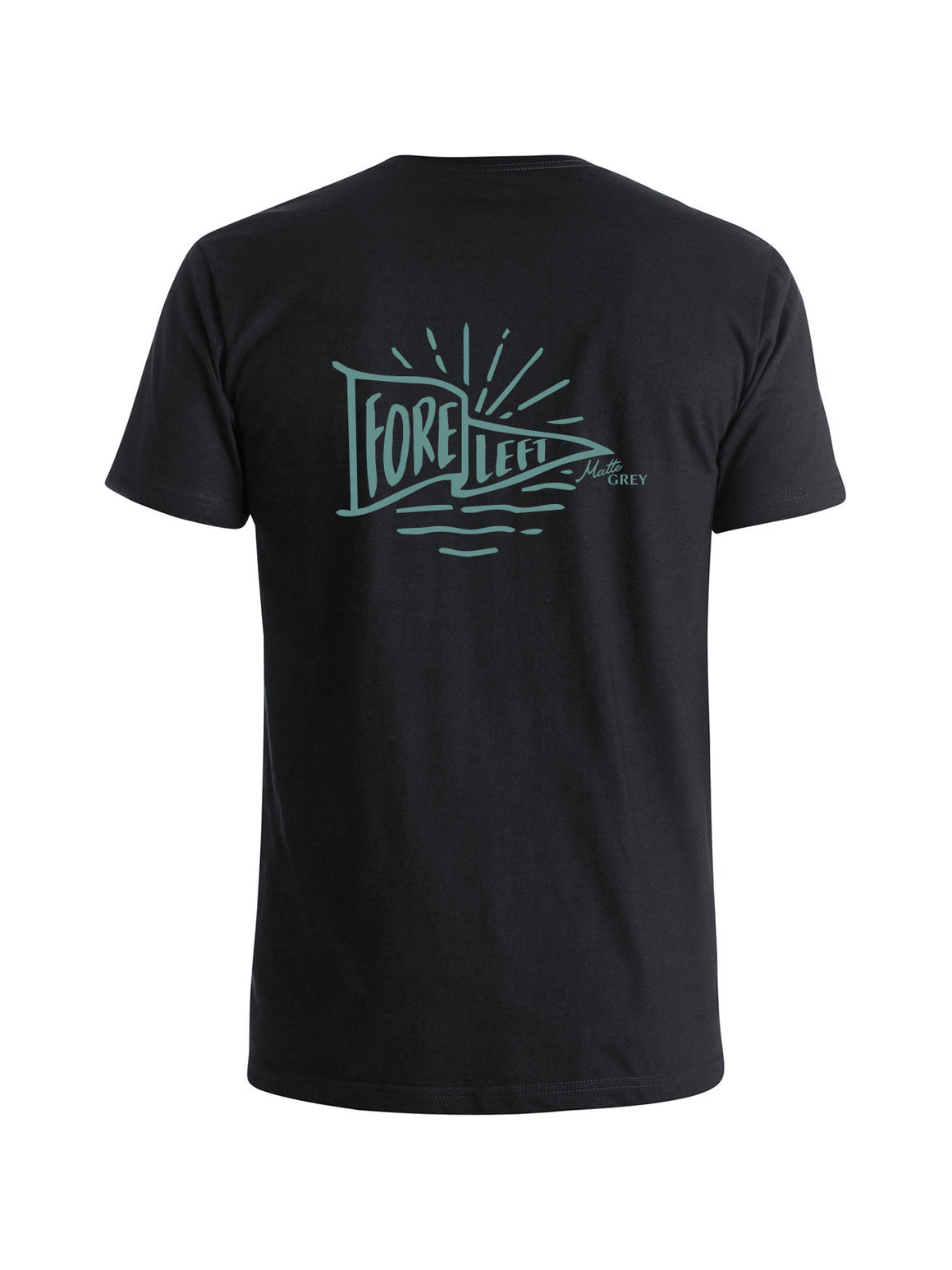 Fore Left Tee - Black (Paradiso)