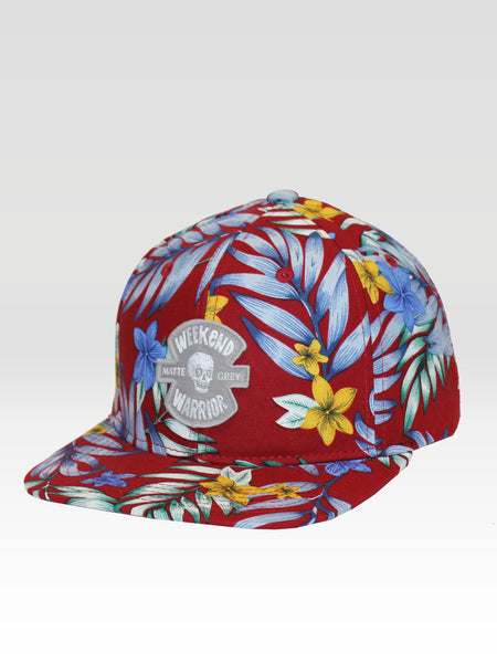 Weekend Warrior Aloha Strapback - Freedom Red