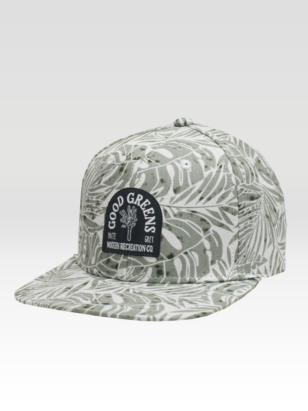 Good Greens Aloha Strapback - Tobala (White)