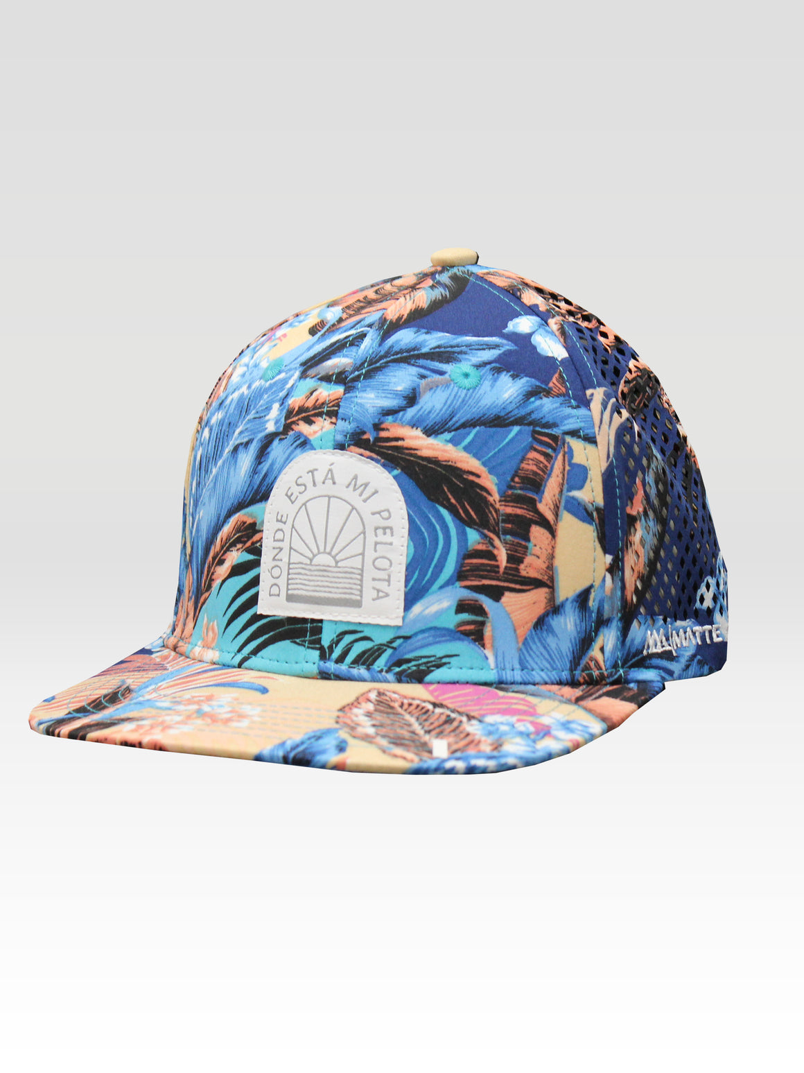 Dónde Está Aloha Di-Cut Strapback - Oceanus (Corales/Lagoon)