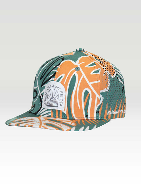 Dónde Está Aloha Di-Cut Strapback - Paradiso (Fresca/White)