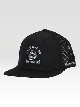 Bad Bunkers Di-Cut Snapback - Black