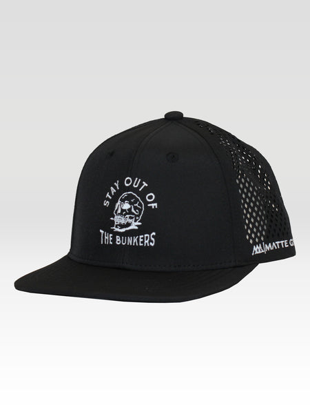 Bad Bunkers Di-Cut Snapback - Black