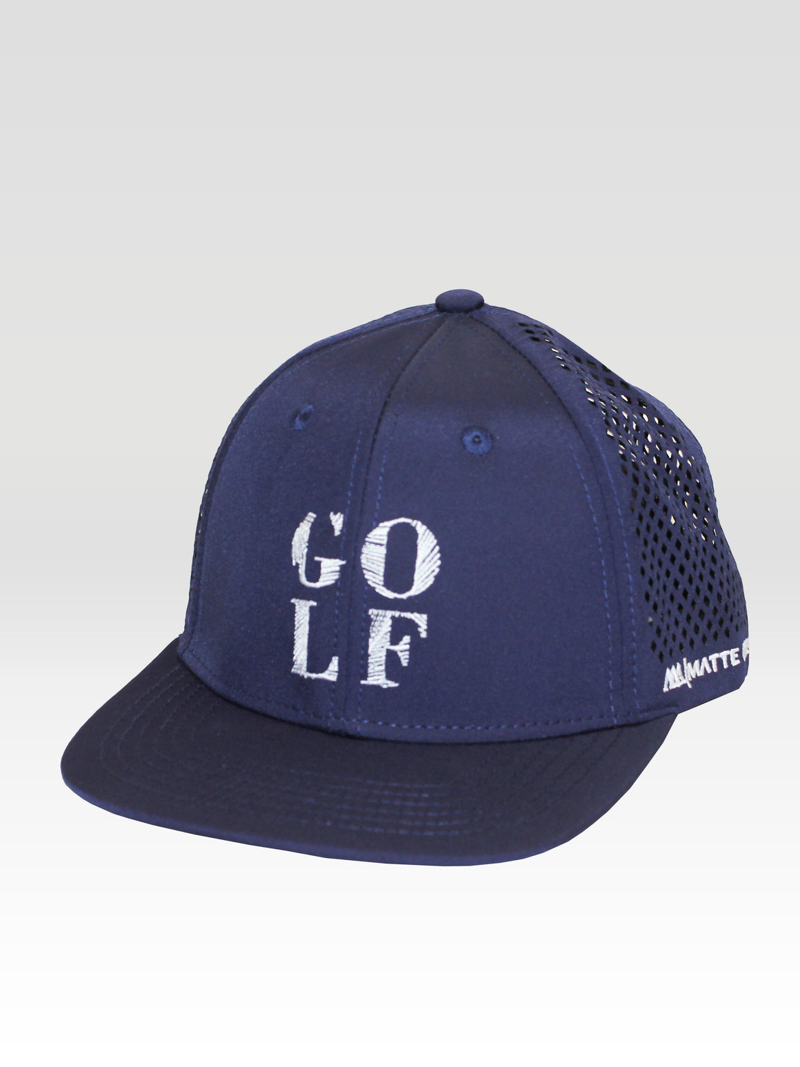 Palmetto Di-Cut Snapback - Navy