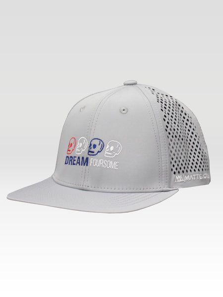 Dream Foursome Di-Cut Snapback - Salt