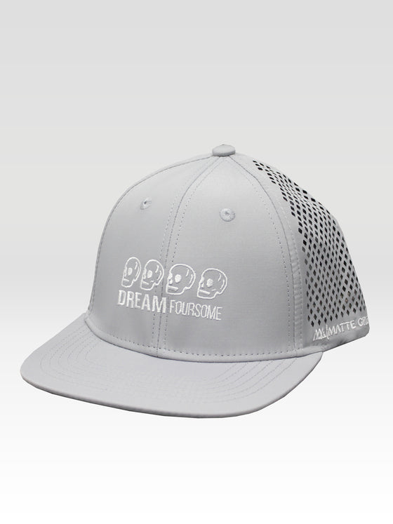 Matte grey golf hat sales