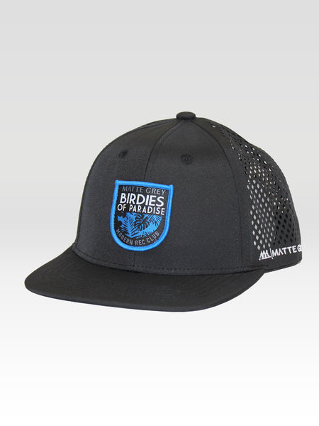 Birdies of Paradise Di-Cut Snapback - Black
