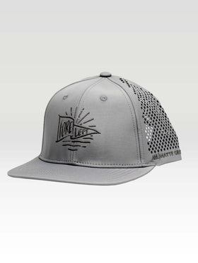 Fore Left Di-Cut Snapback - Salt (Brand Grey)