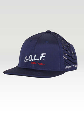 Golf Cardio Di-Cut Snapback - Navy (White/Roja)