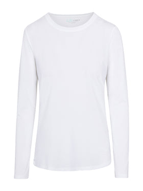 Throver Long Sleeve Pullover - White