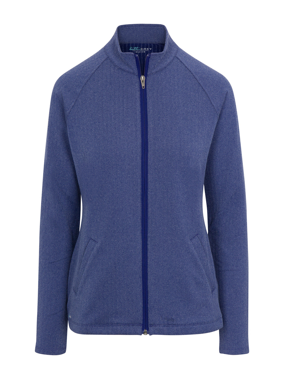 Vonn Harrington Full Zip - Twilight Herringbone