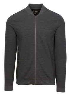 トップス heve Cloudy Tops charcoal Charcoal Quarter Zip Pullover | Fresh Clean Threads