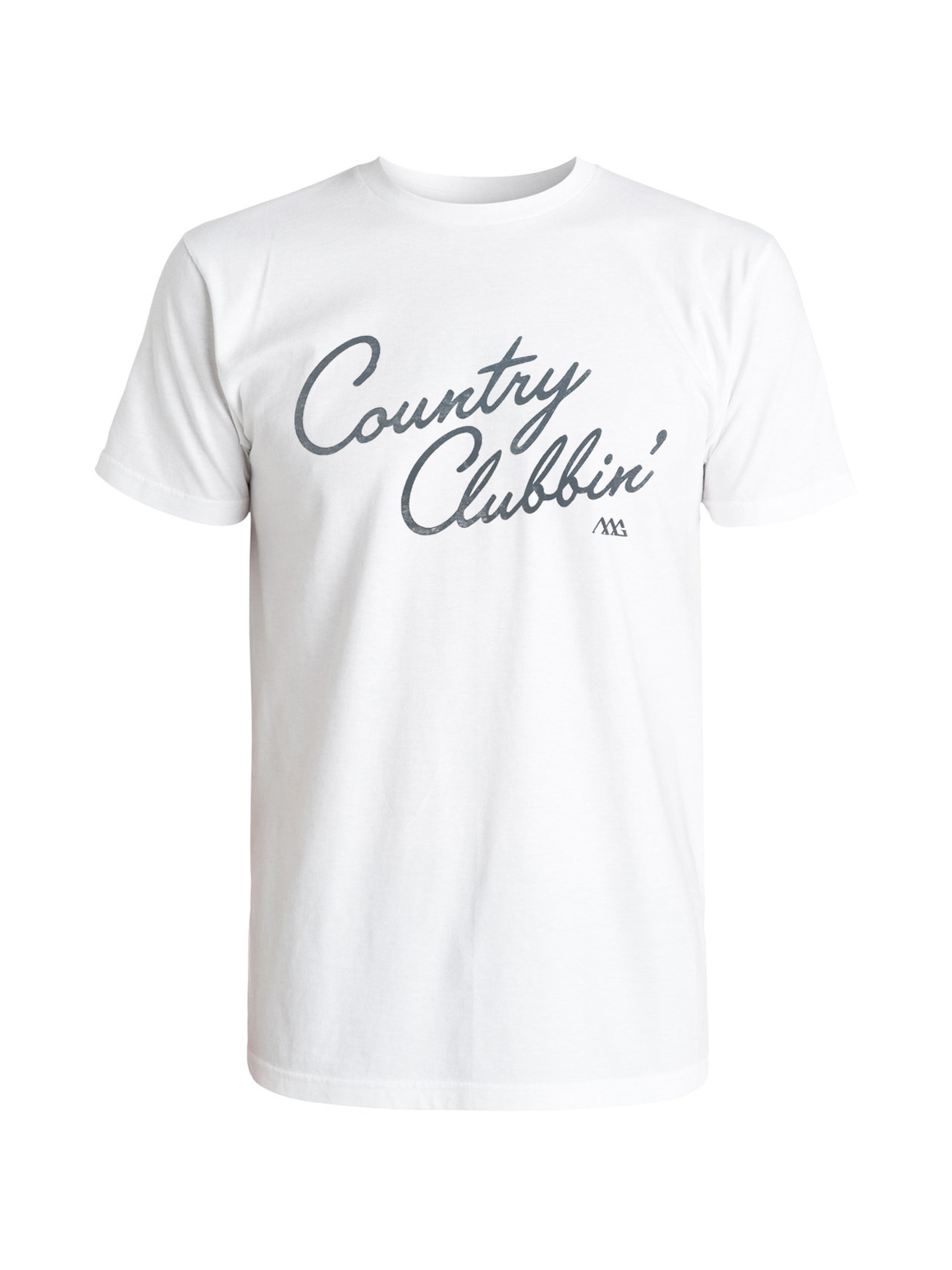 Front Clubbin' Tee Shirt - White (Dusk)