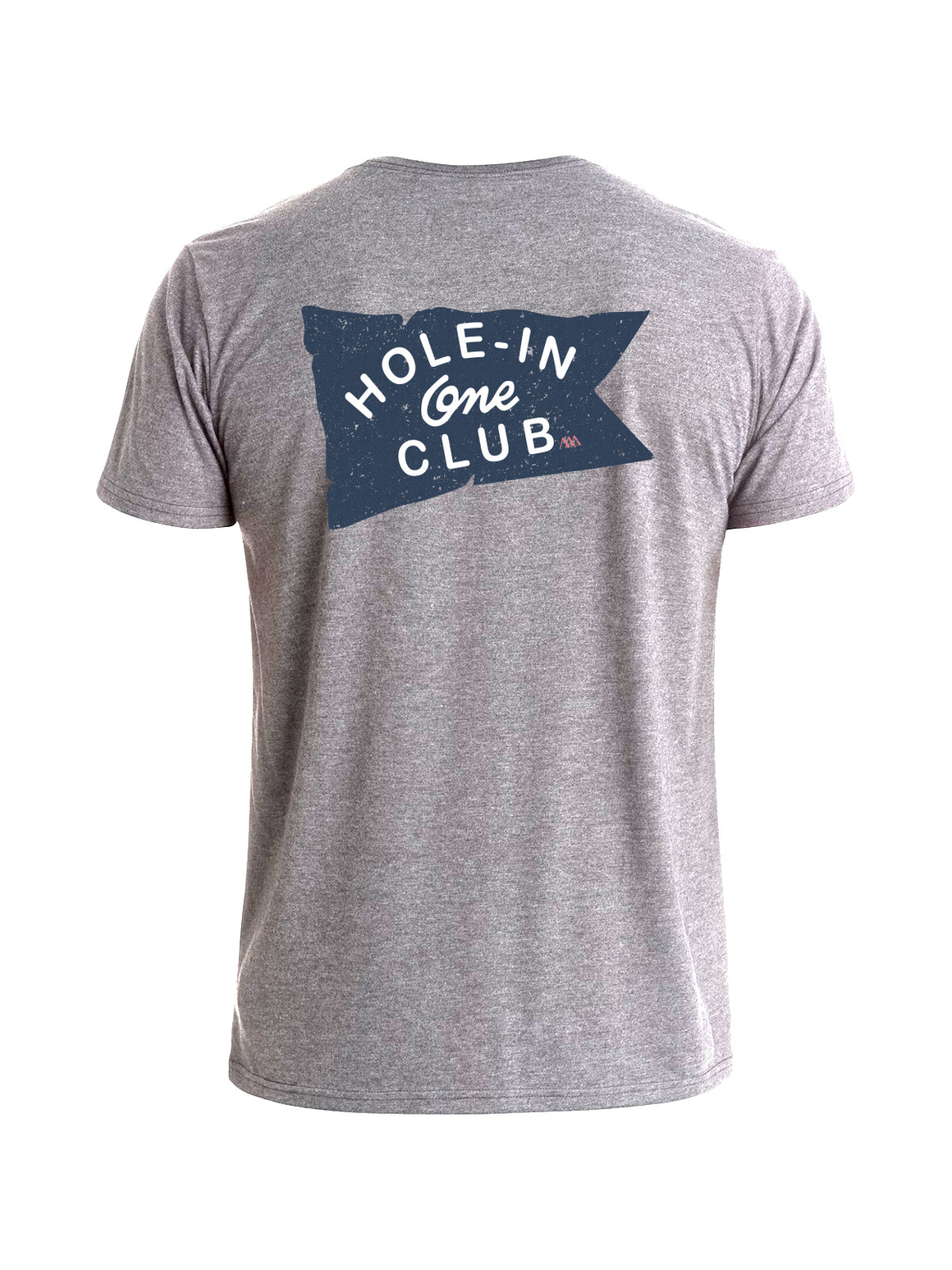 Hole-In-One Club Tee Shirt - Sea Salt Heather
