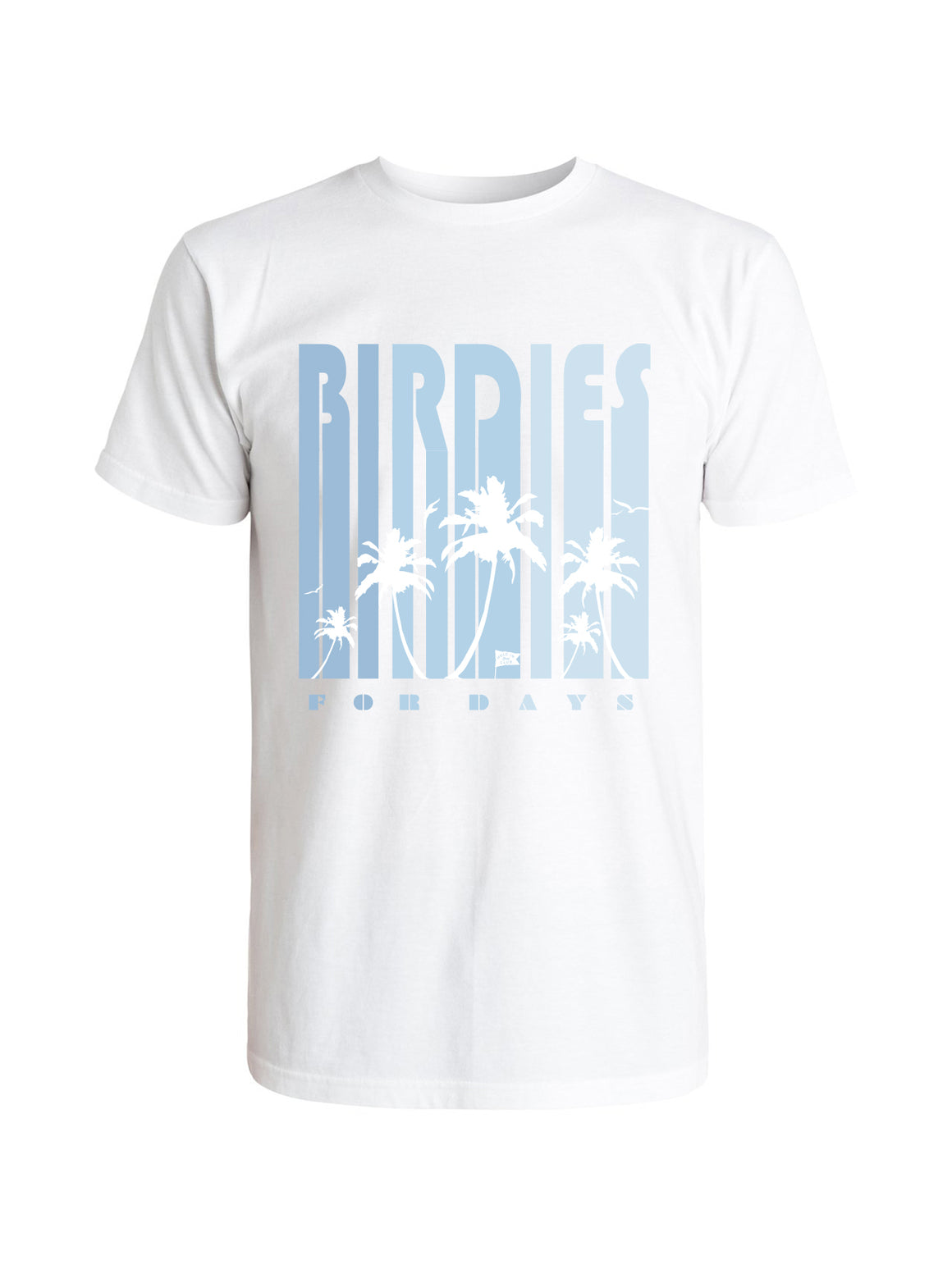 Birdies For Days Tee - White