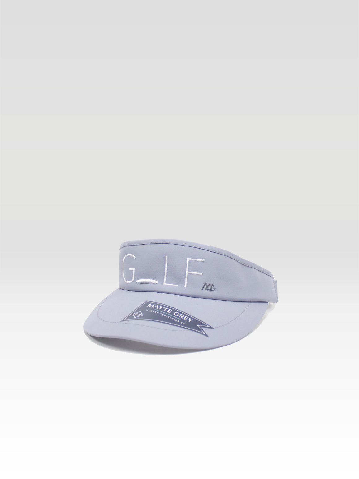 Hole-In-One Visor - Frost Grey (White)