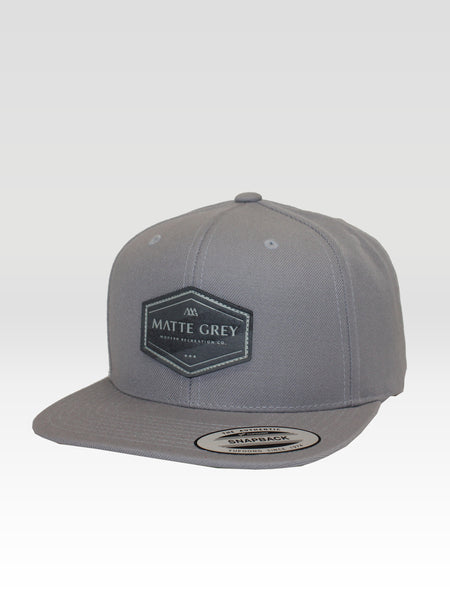 Hex Angle Snapback - Silver
