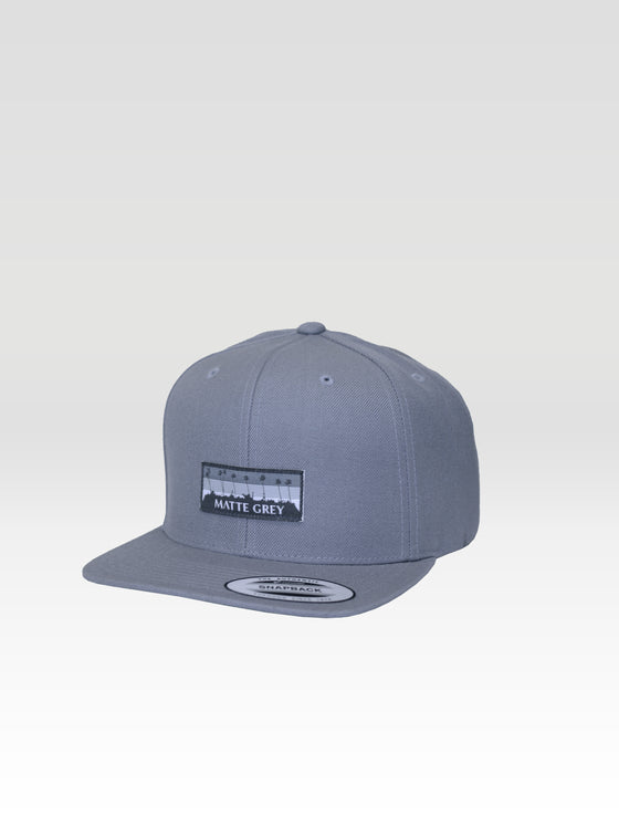 Matte grey golf hat online