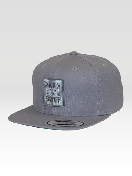 Par Golf Snapback - Silver (White)