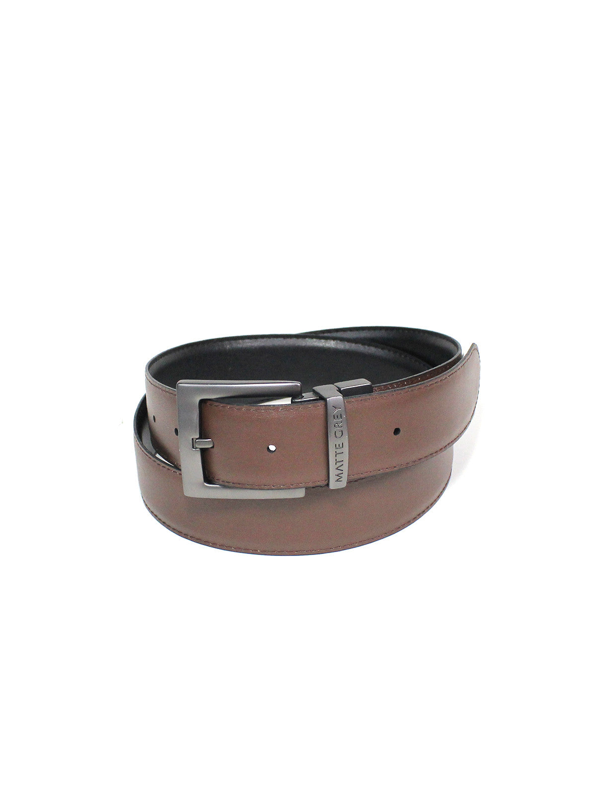 reversible belt brown