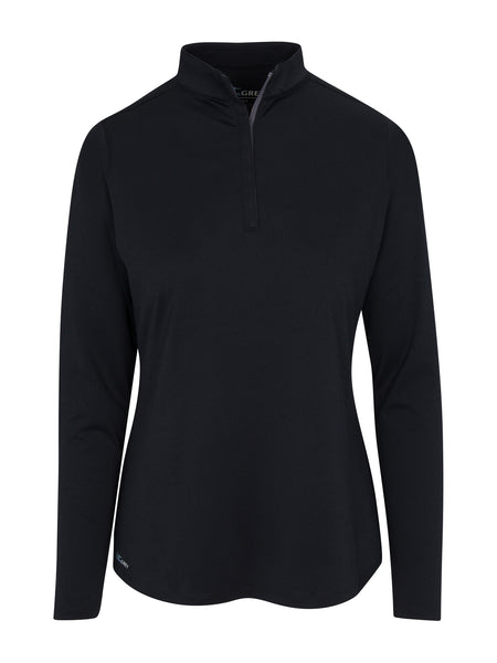 Heather Hightower Halfzip - Black