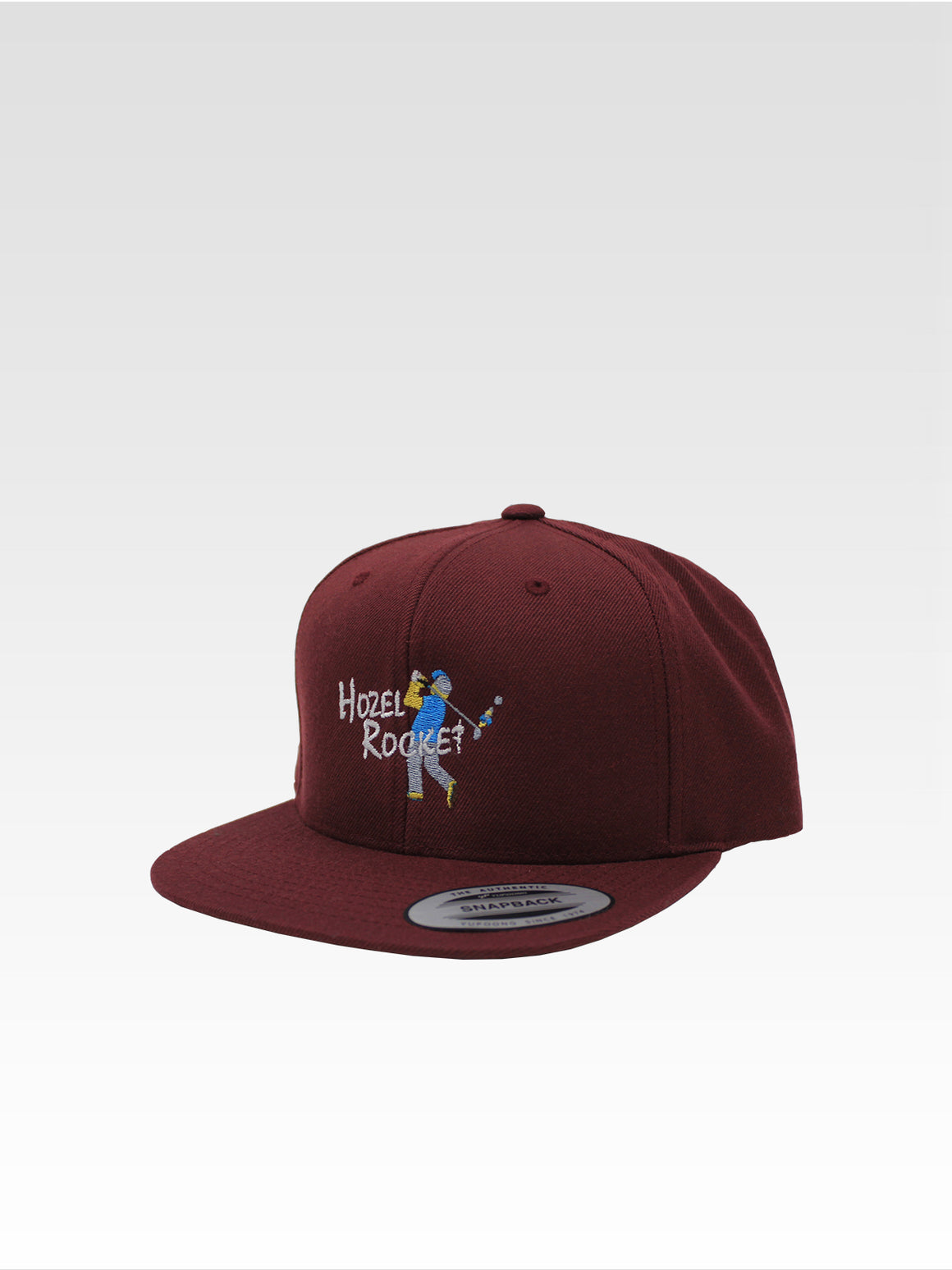 Hozel Rocket Snapback - Sienna (White)