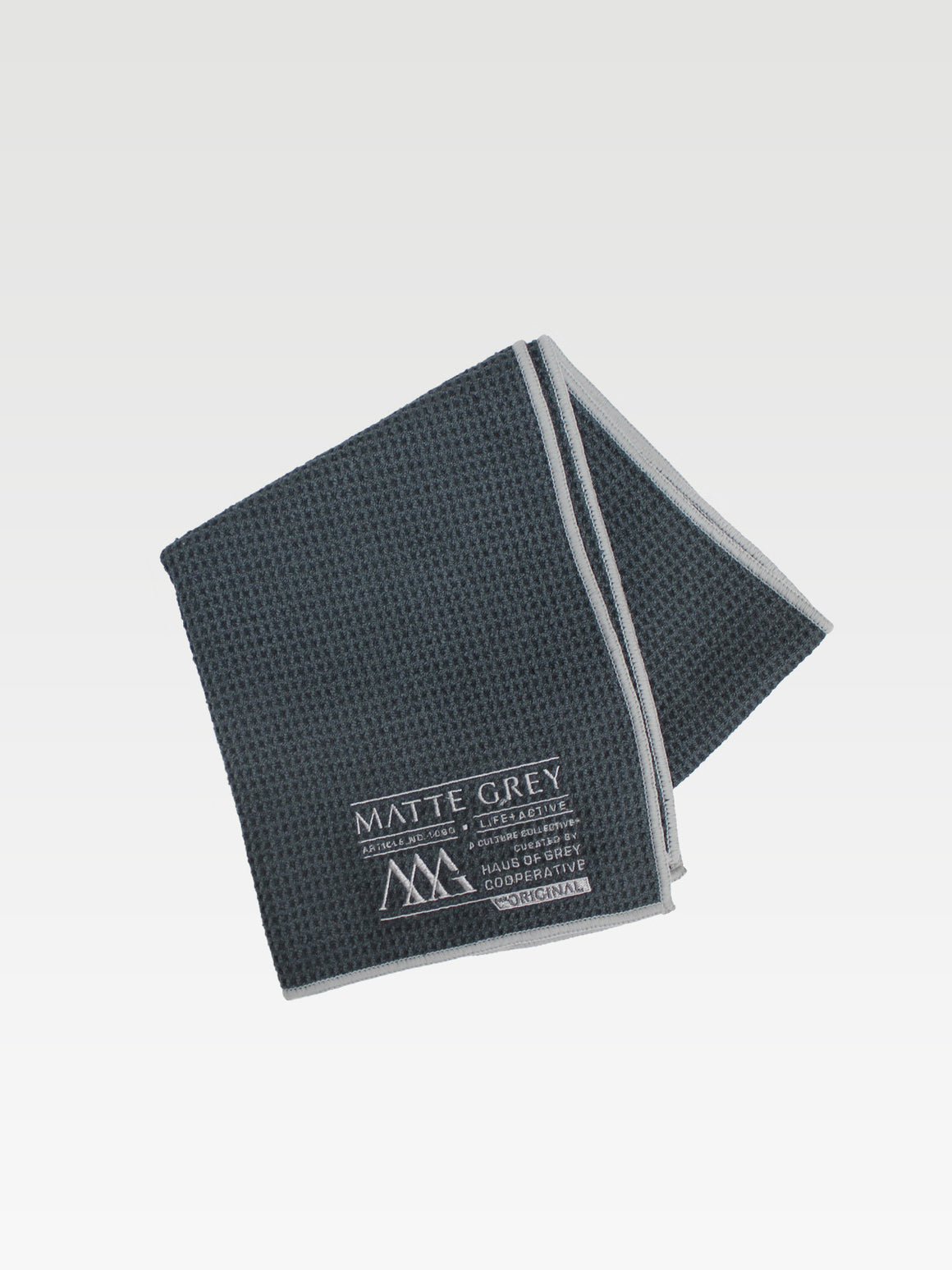 Matte Grey Towel - Dark Grey