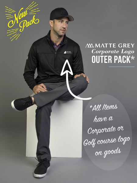 Matte Grey Outer Corporate Logo Pack