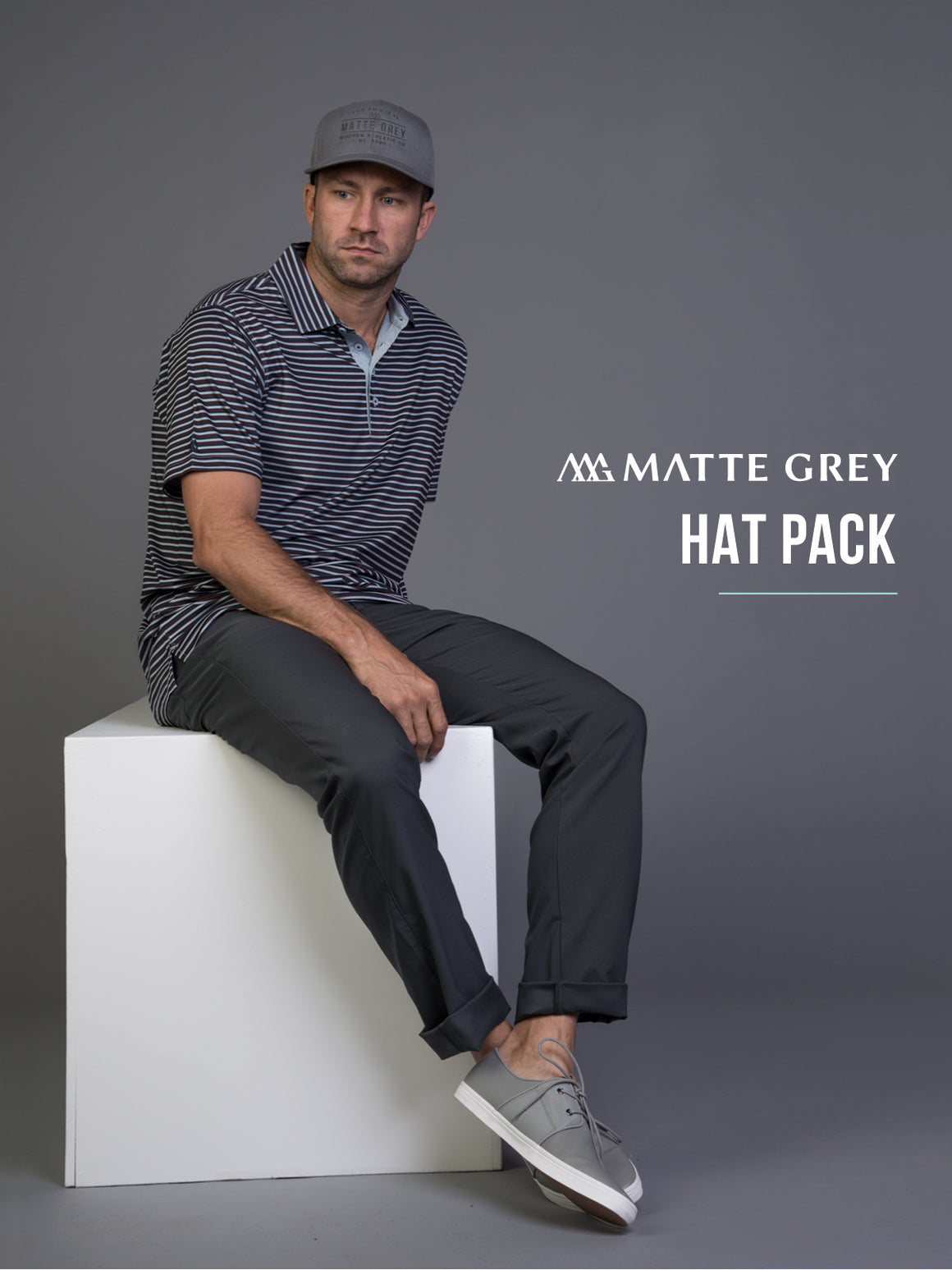 Matte Grey Mystery Hat Pack